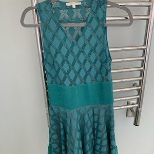 Maje teal dress perfect condition